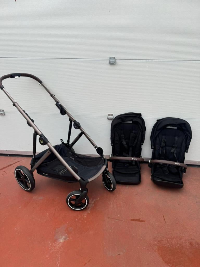 CYBEX/GAZELLE/POUSSETTE/DUO/S/Comme neuf, Enfants & Bébés, Poussettes & Combinaisons, Enlèvement, Comme neuf, Poussette