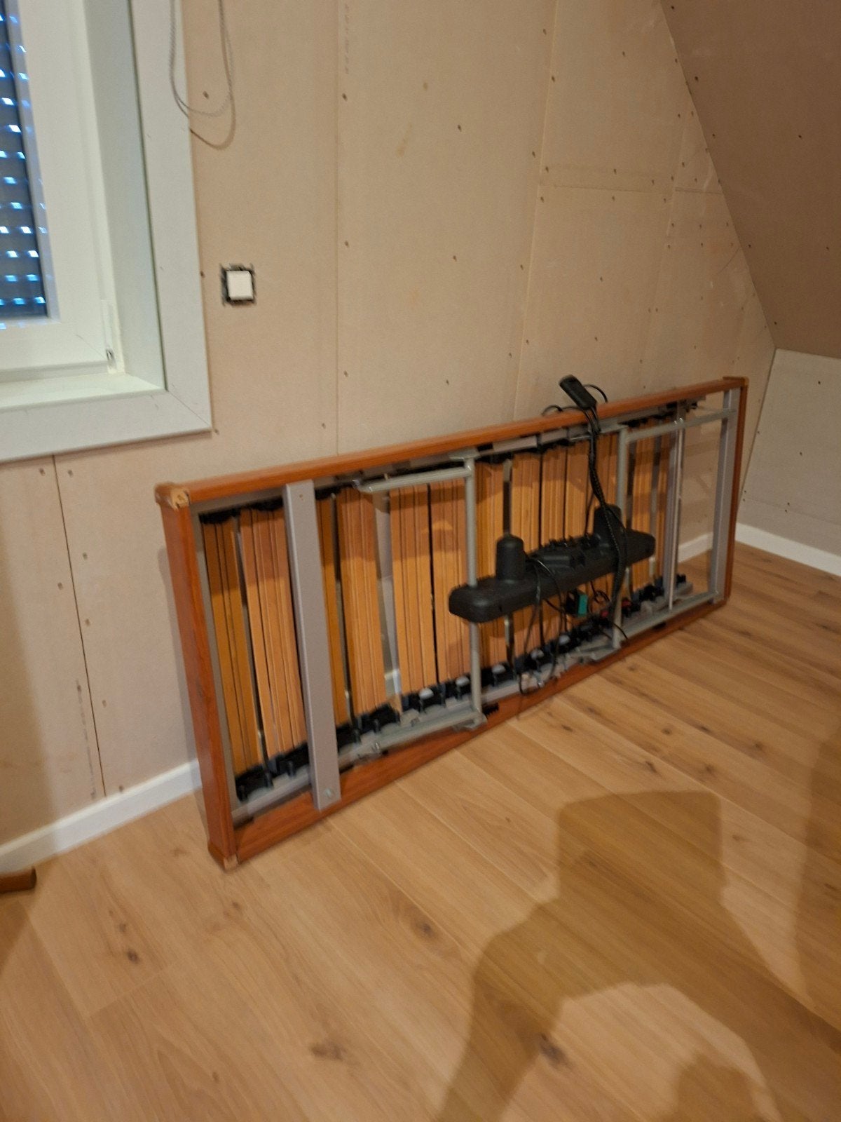 Elektrisch verstelbaar bed 160x200, Ophalen, Verstelbaar, Tweepersoons, 200 cm