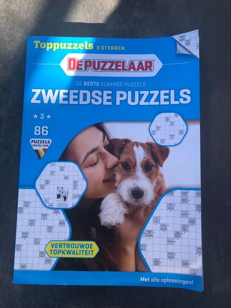 Nieuw puzzelboek Zweedse puzzels, Enlèvement, Neuf, Livre casse-tête