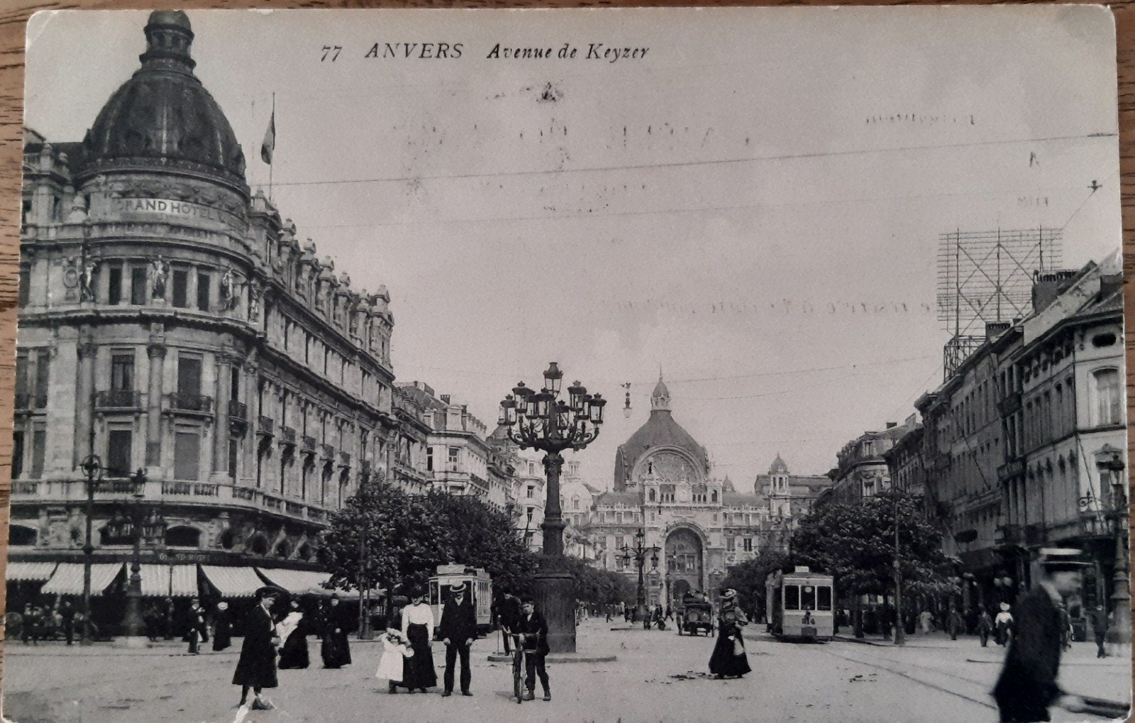 ANTWERPEN ANVERS AVENUE de Keyser LEI TOP, Ophalen of Verzenden, Antwerpen