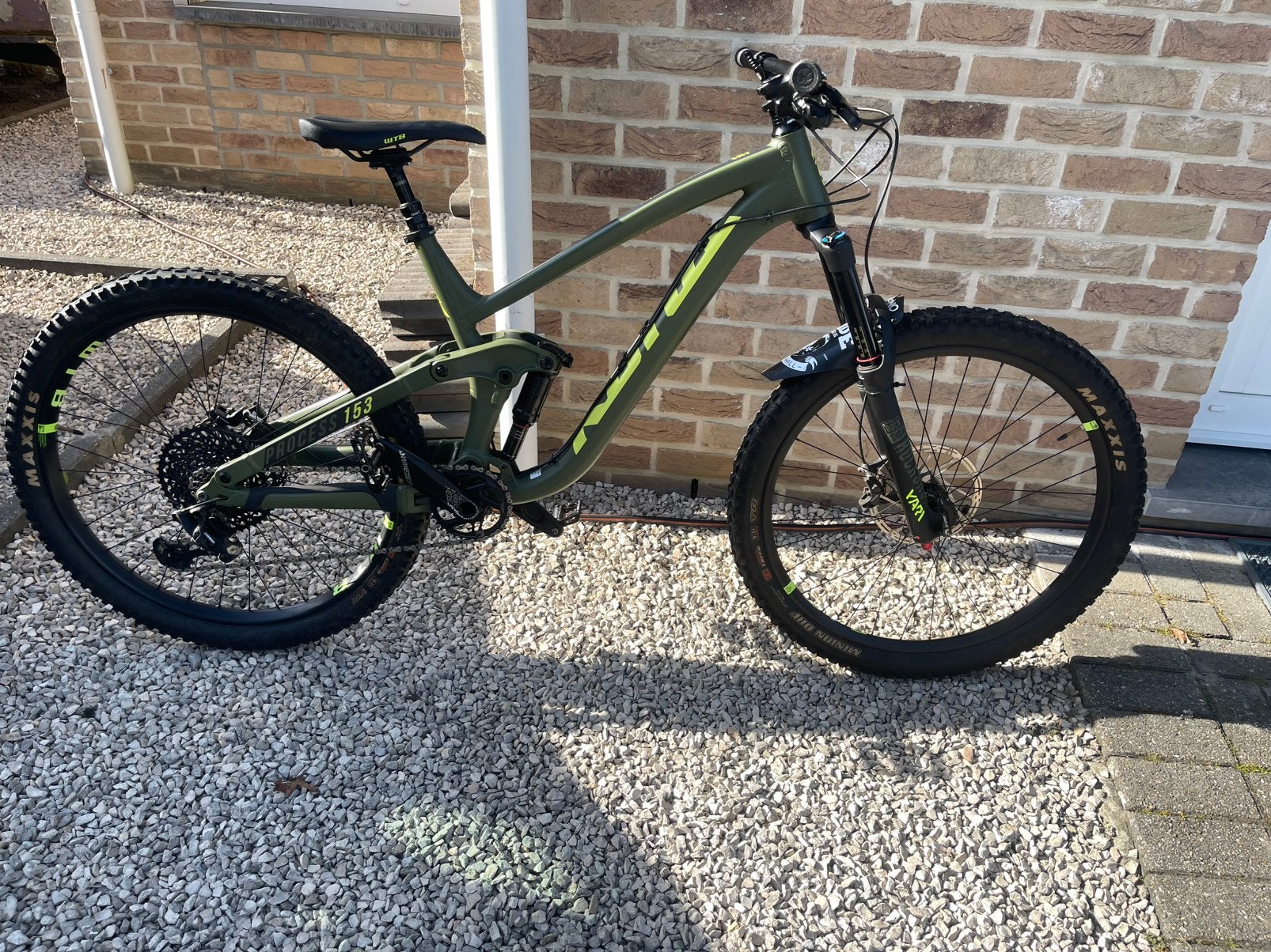 Mountainbike kona process 153 AL/DL maat L, Vélos & Vélomoteurs, Vélos | VTT & Mountainbikes, Comme neuf, Enlèvement