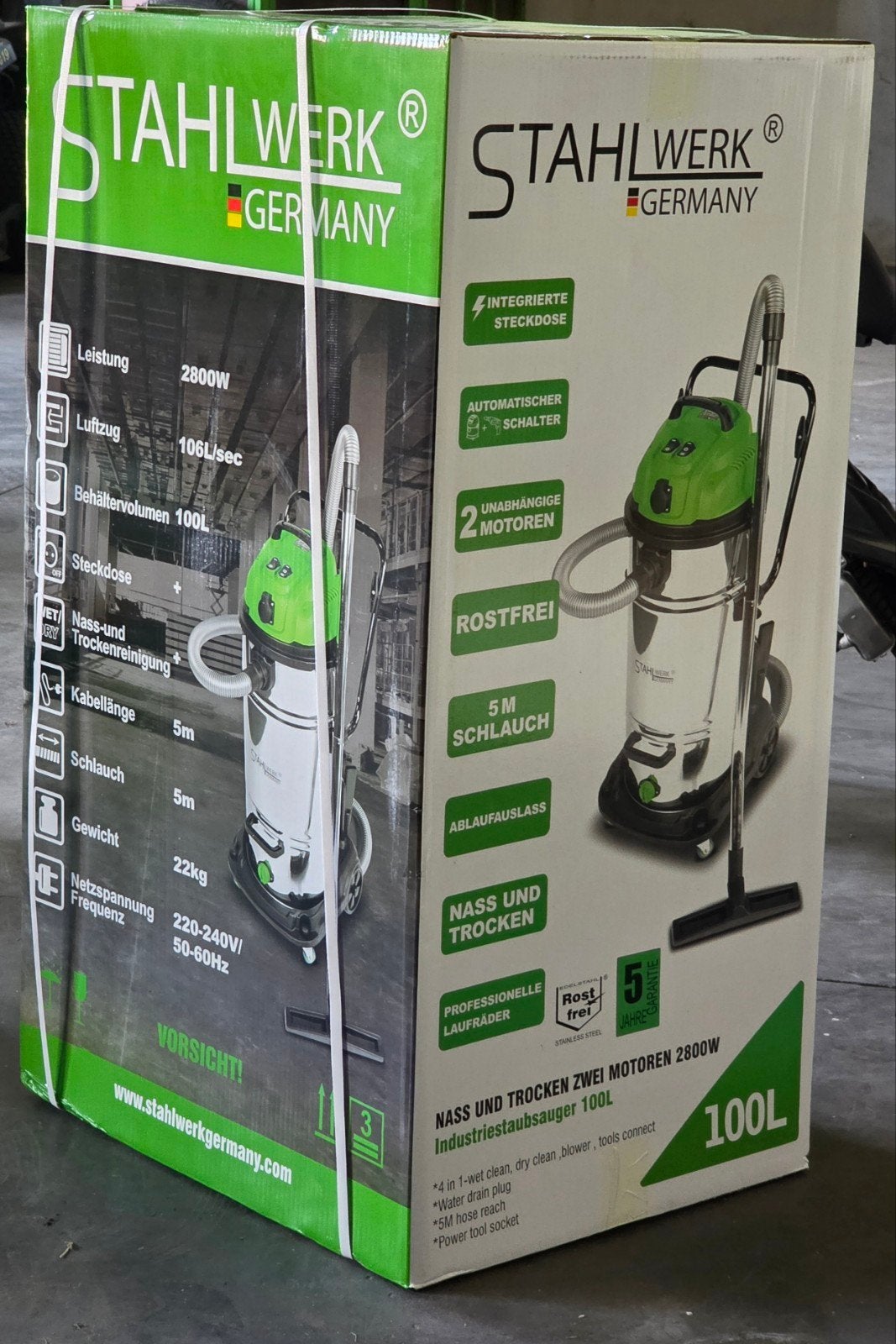 industriële nat- en droogzuiger (alleszuiger), Ophalen of Verzenden, Nieuw, Overige typen