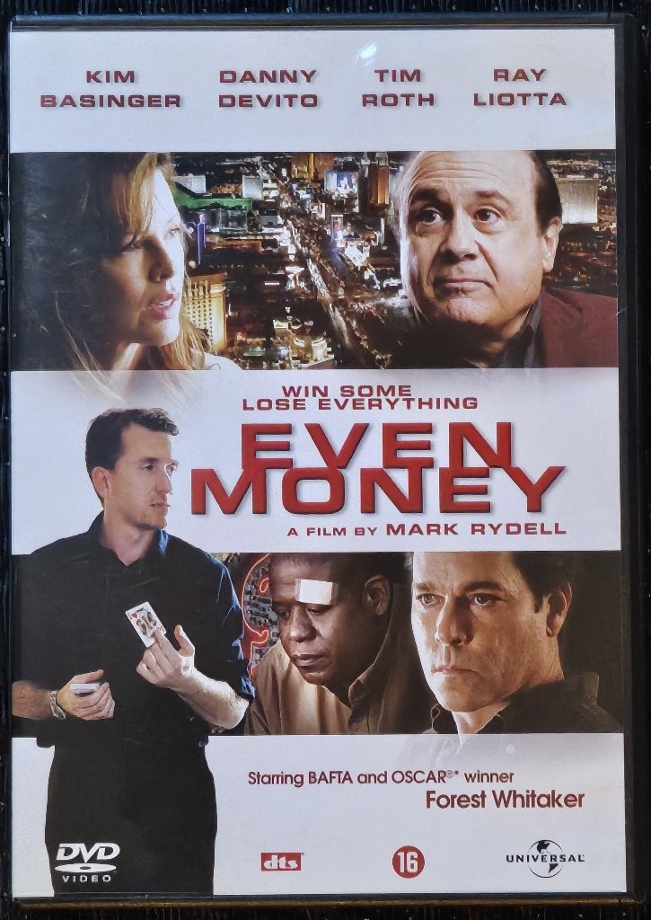*Even Money (2006), Cd's en Dvd's, Dvd's | Thrillers en Misdaad, Ophalen of Verzenden, Zo goed als nieuw, Engels, Nederlands