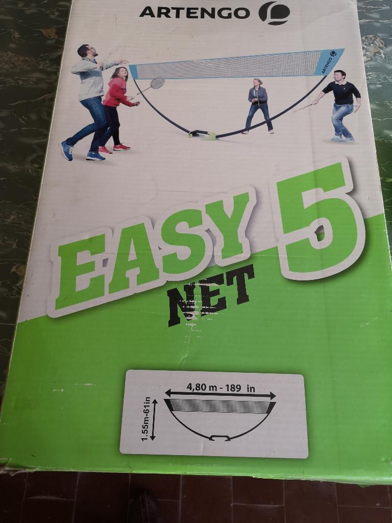 Filet De Badminton Easy Net 5 m, Sport en Fitness, Overige Sport en Fitness, Ophalen, Nieuw