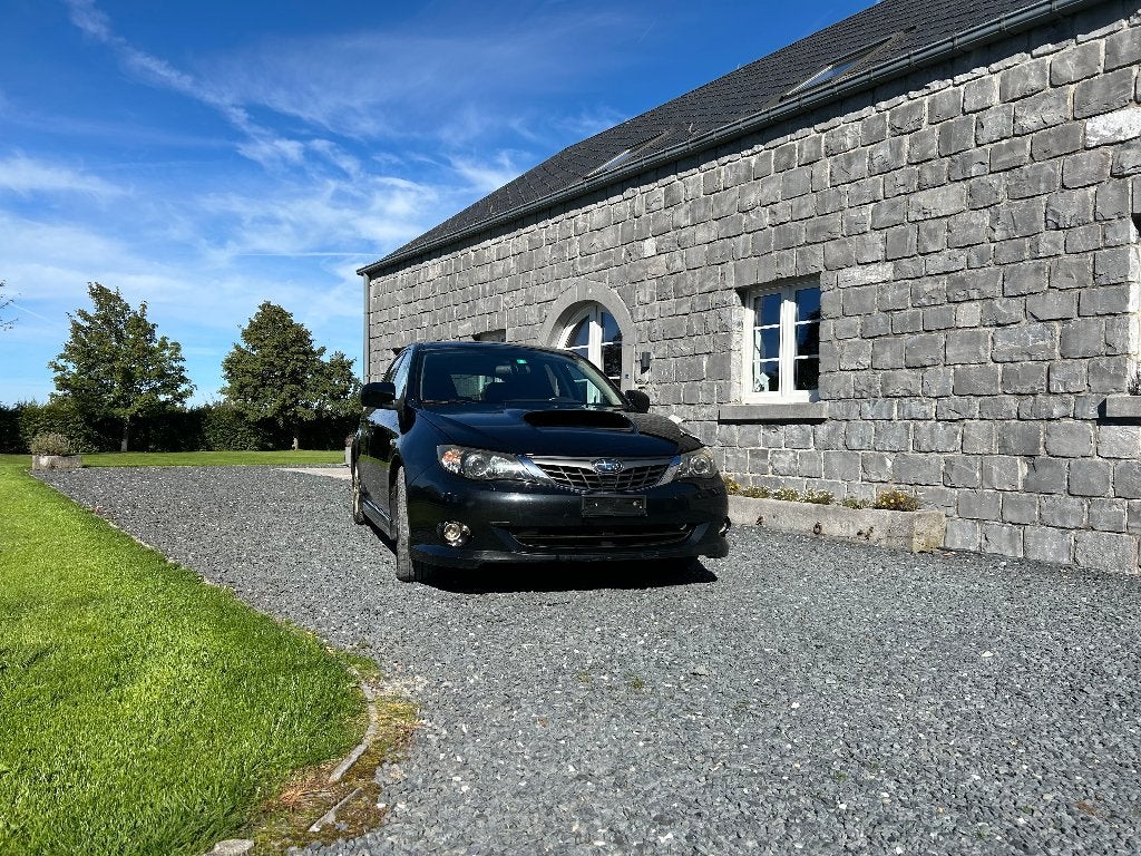 subaru impreza 2.5 WRX, Auto's, Zwart, 169 kW, Zwart, 2457 cc