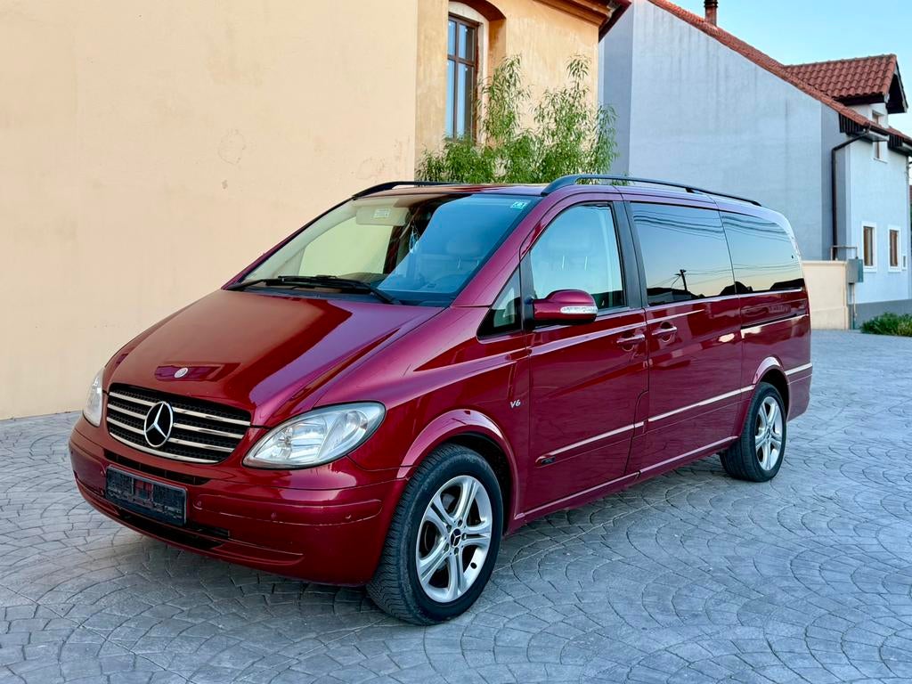 Mercedes Viano 3.0 V6 Automatique 7 Places, Auto's, Mercedes-Benz, Automaat, Elektrische ramen, Leder en Stof, Diesel