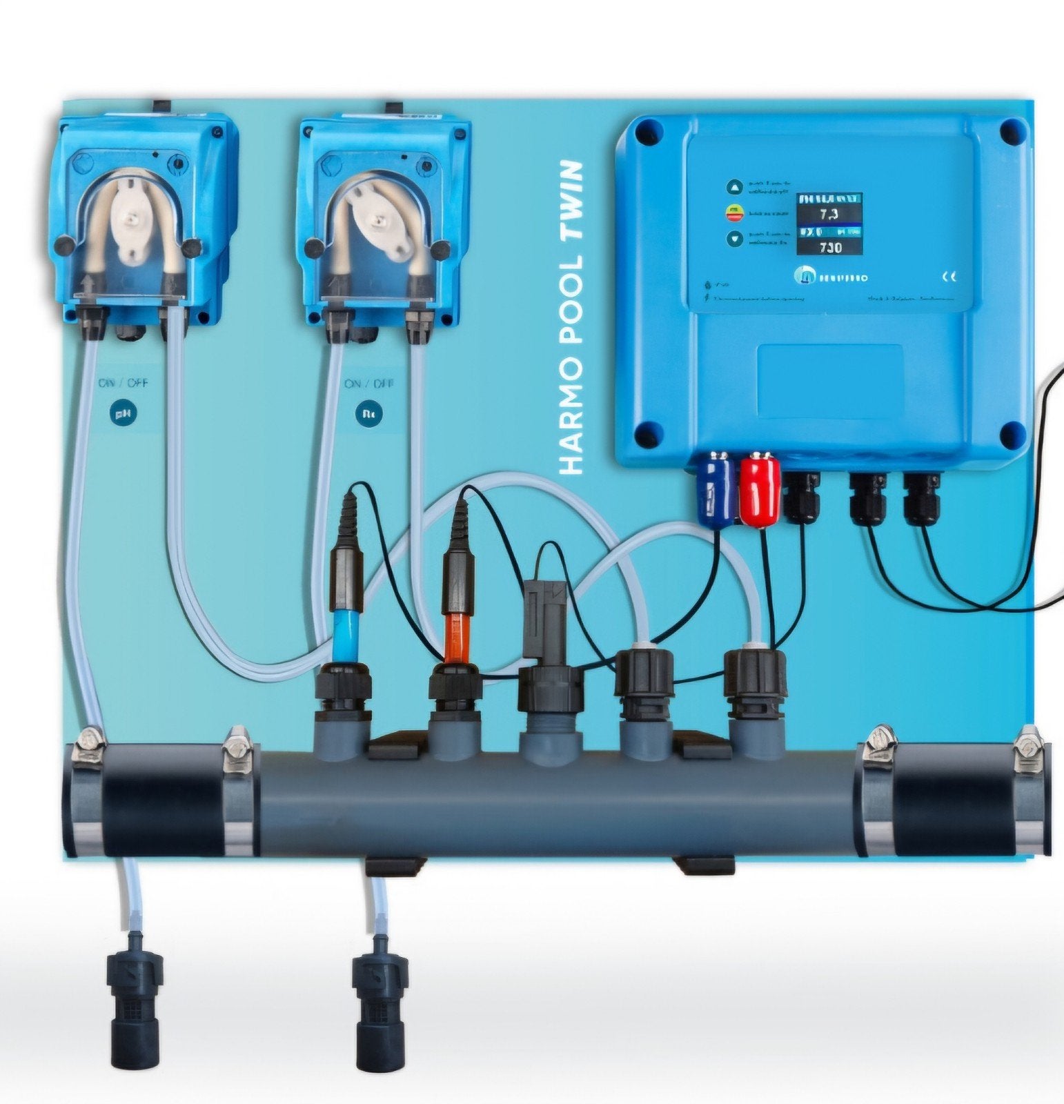 Automatische dispenser voor chloor en ph.harmo voor in het z, Tuin en Terras, Ophalen, Zwembadpomp