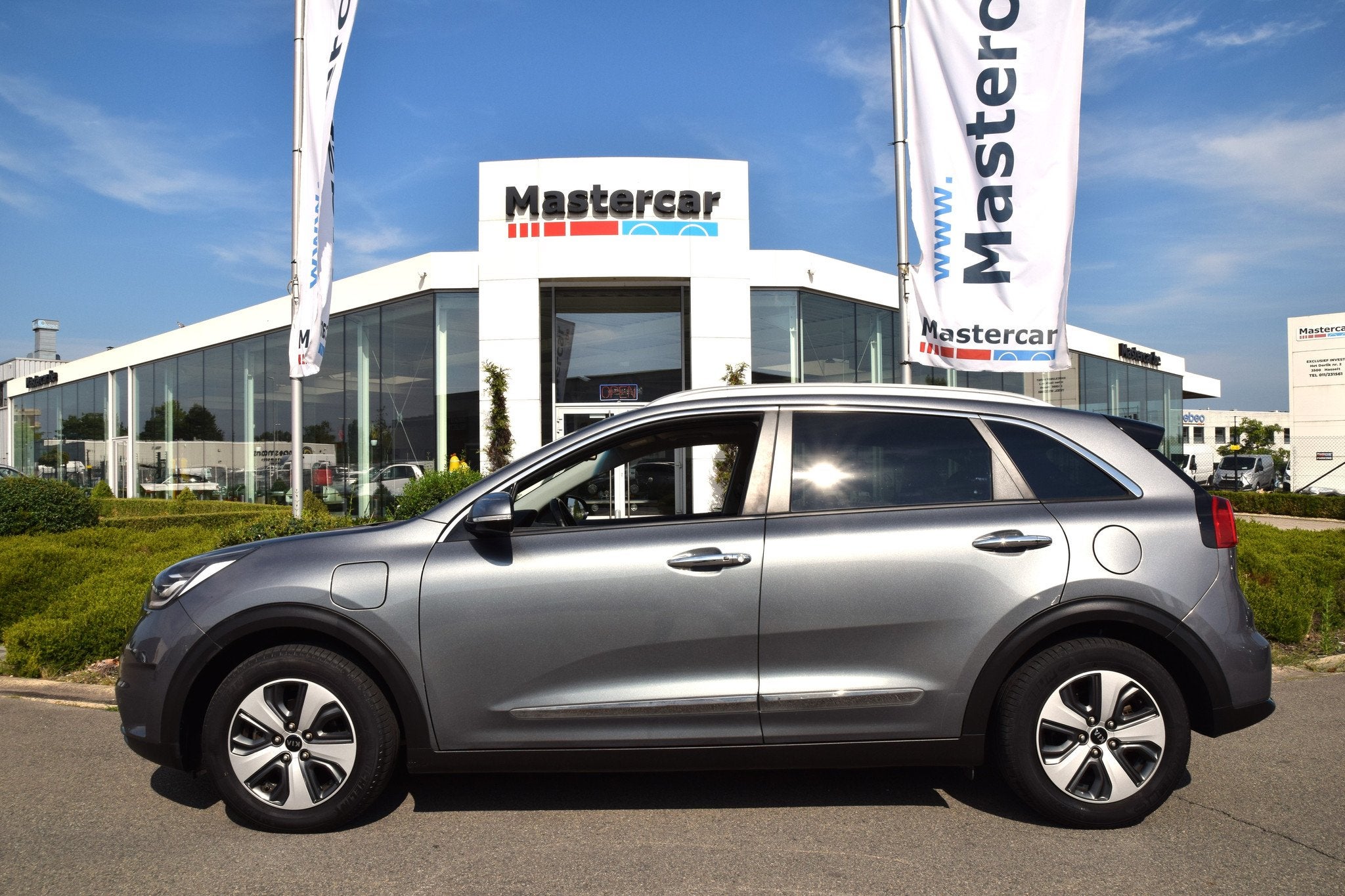Kia Niro 1.6 Gdi Sense Hybride Plug-in, Auto's, Automaat, 105 pk, Gebruikt, Zwart