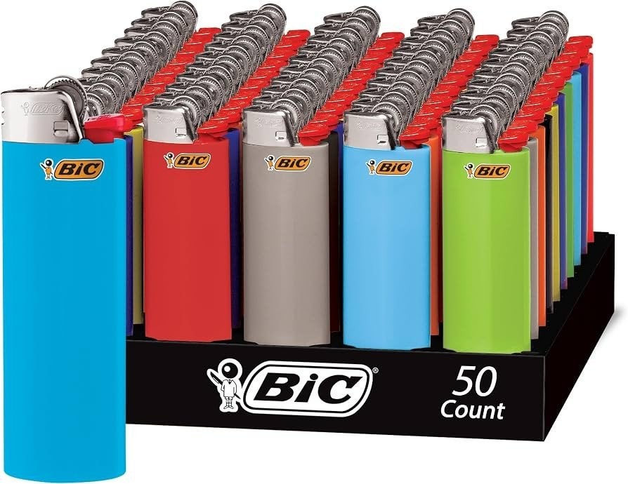 Kastopruiming !  50 Bic Aanstekers, groot model !, Ophalen, Nieuw, Aansteker