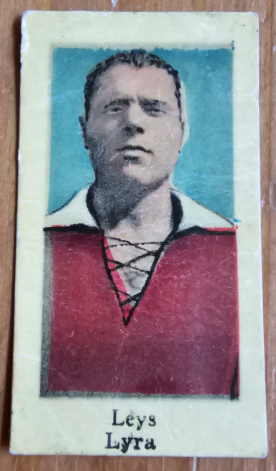 1936 Leys (pré-panini) Lyra Lierse Chrome Football !, Enlèvement ou Envoi, Comme neuf, Image