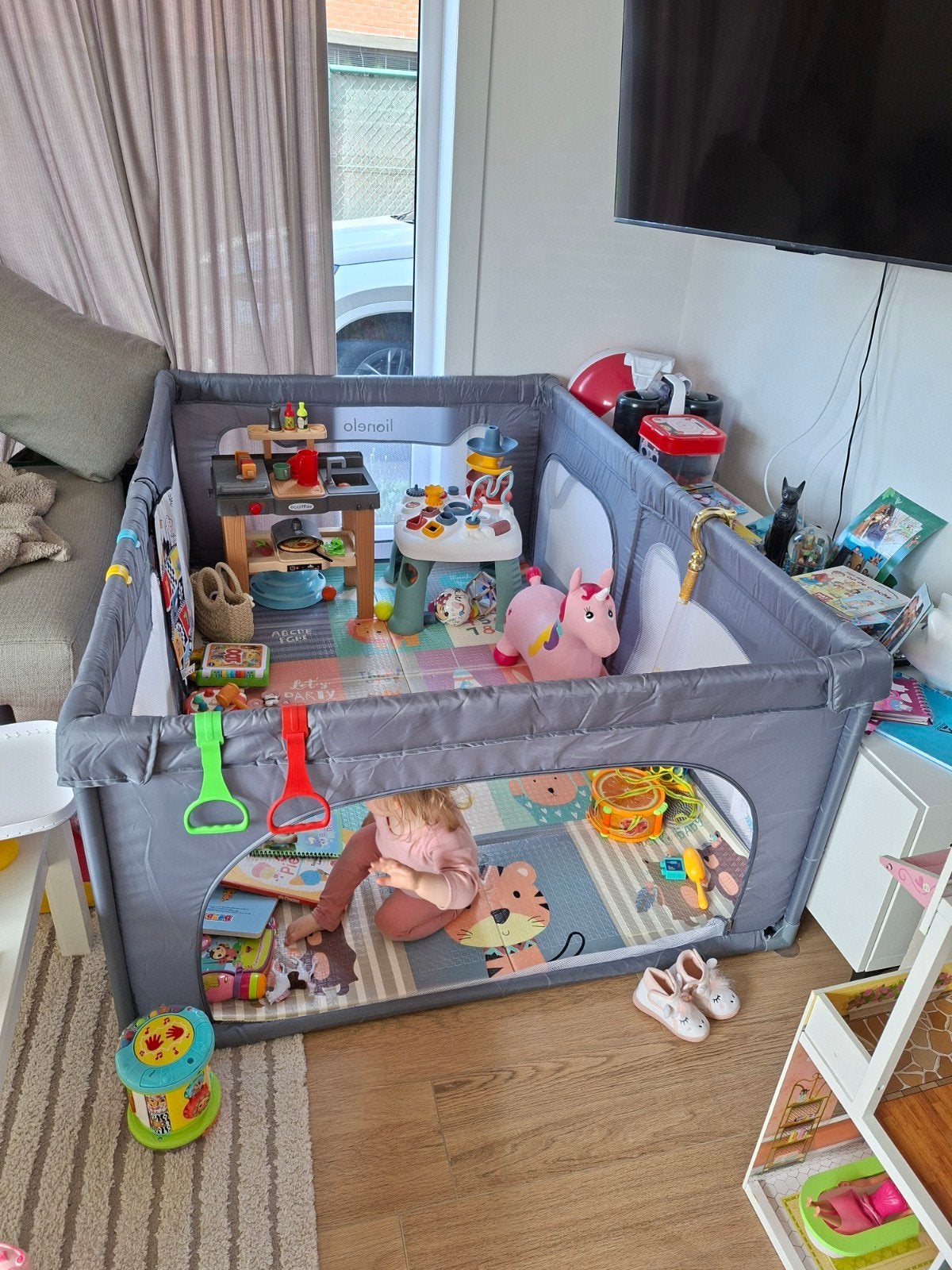 Kinderbox te koop (127x187x68cm), Ophalen