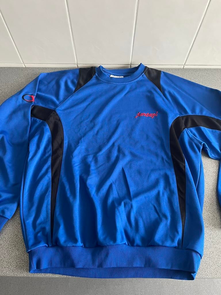 Blauwe sweater Jartazi - maat L/XL, Ophalen of Verzenden, Maat 52/54 (L), Blauw, Voetbal