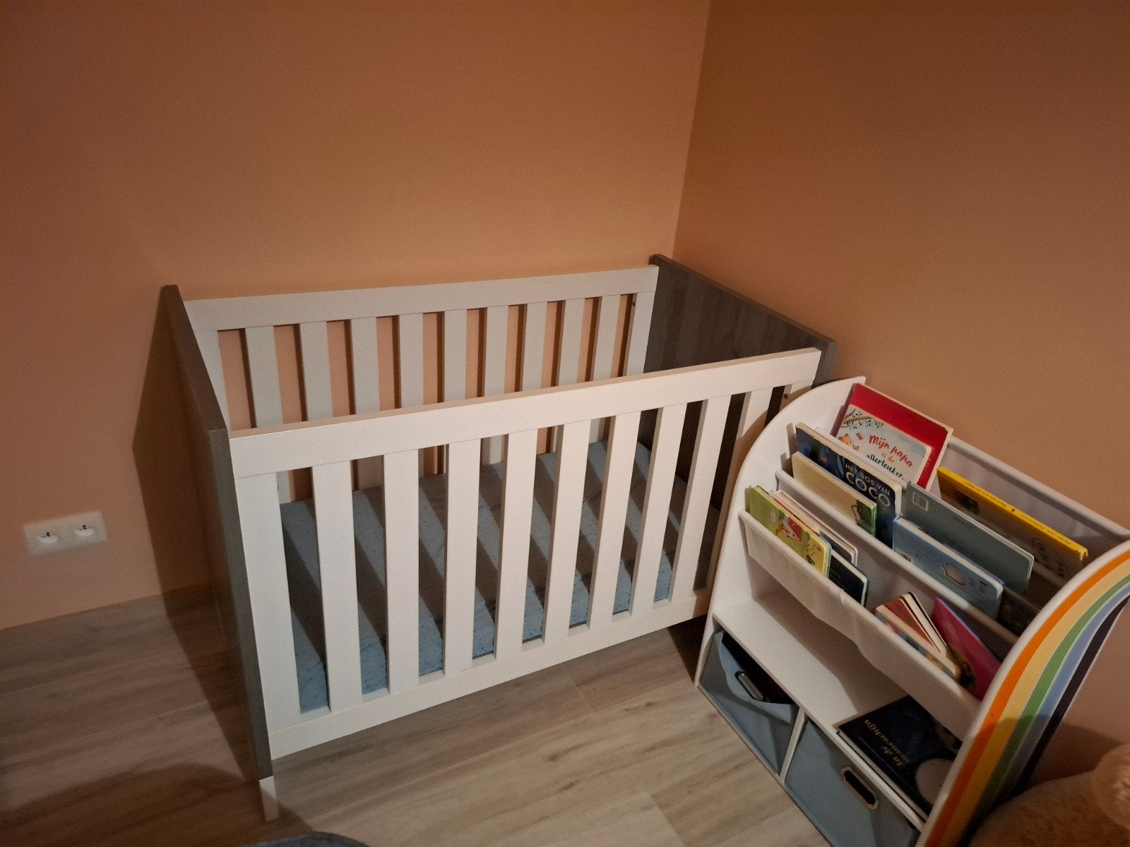 baby ledikant inclusief Himlavalv matras IKEA, Ophalen, Gebruikt, Jongetje of Meisje