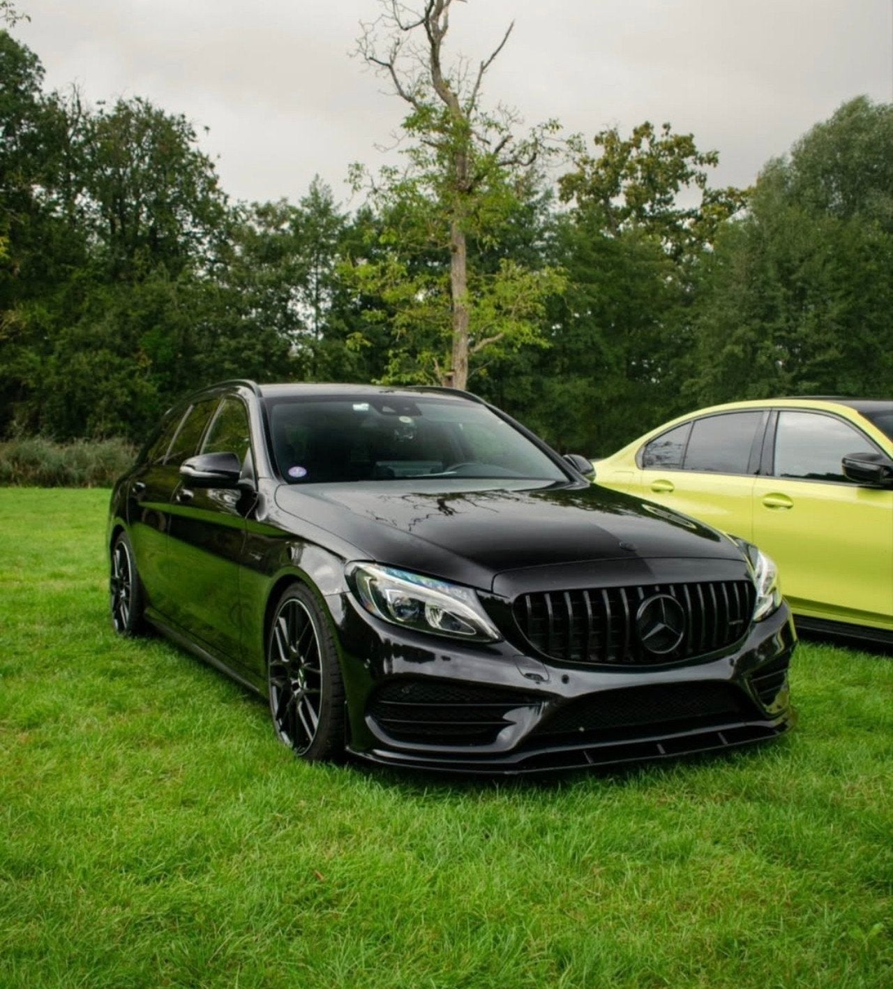 Mercedes C43 amg - Performance exhaust, Auto's, Automaat, Zwart, Alcantara, Zwart