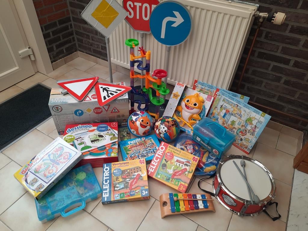 Kinderpuzzels, electro spelletjes, creativiteit spelletjes, Ophalen of Verzenden