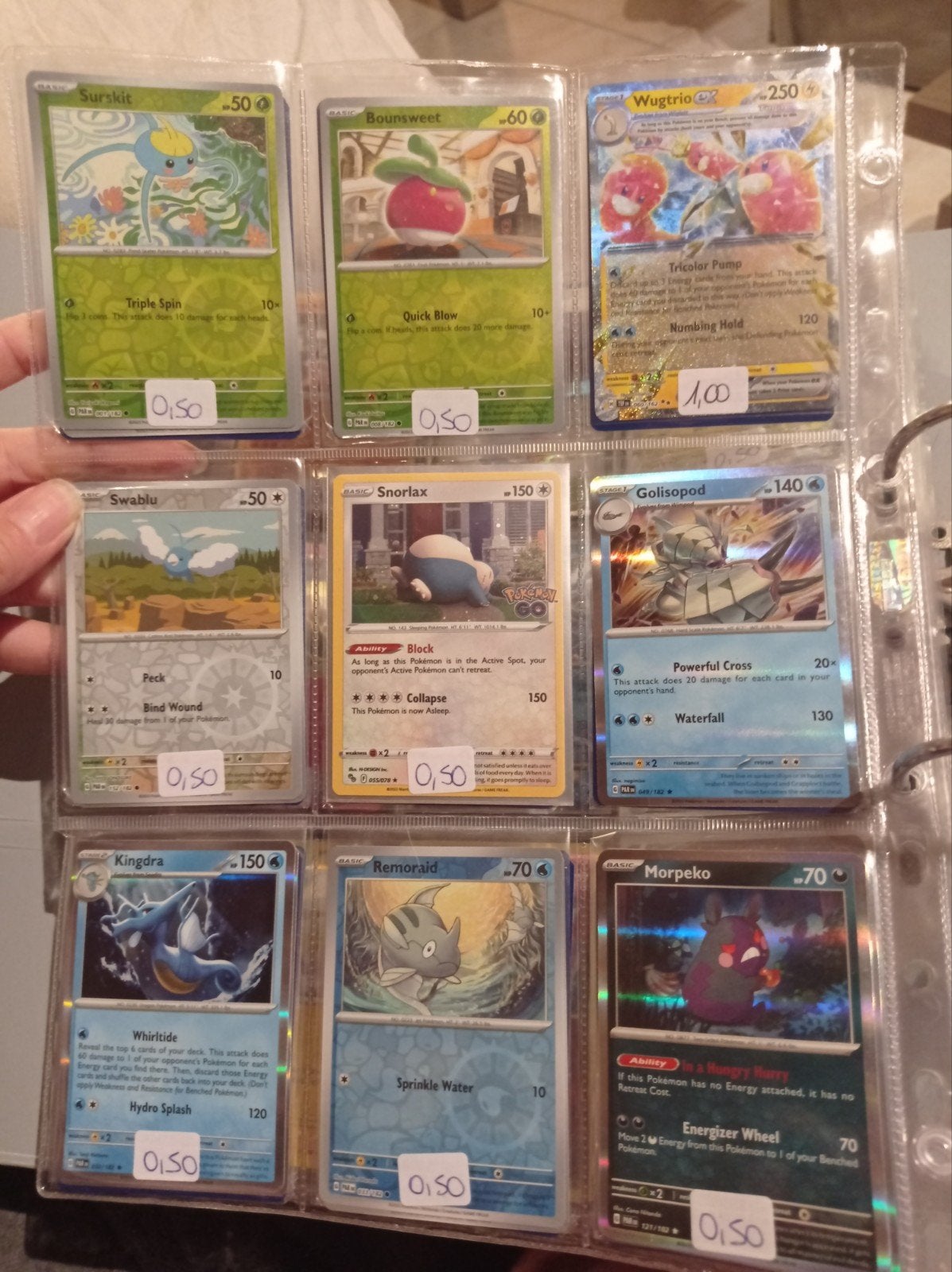 Pokemonkaarten, Ophalen of Verzenden, Zo goed als nieuw, Meerdere kaarten
