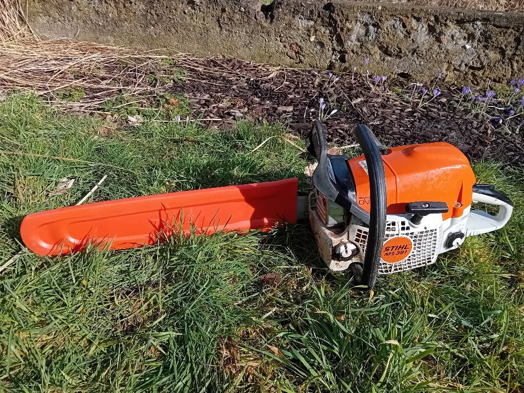 Stihl MS391 guide 50cm kettingzaag, Ophalen, Stihl, Gebruikt, 70 mm of meer