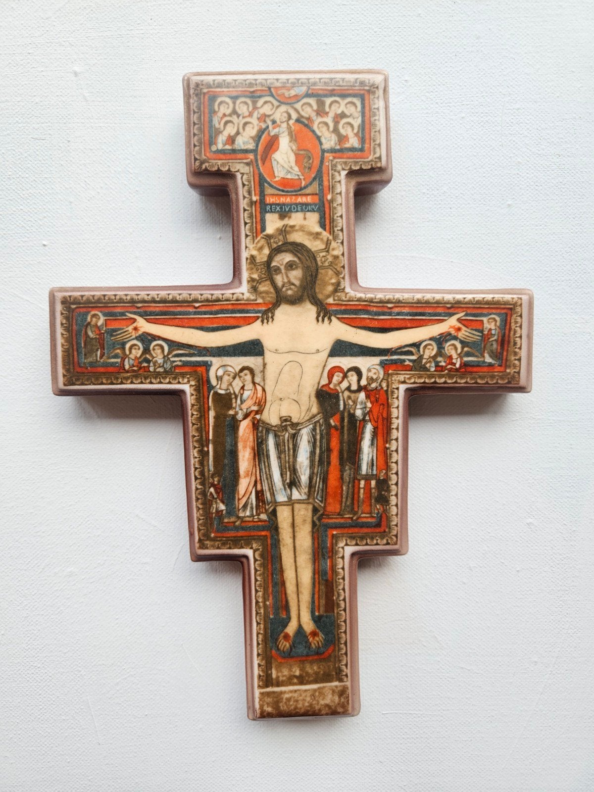 San Damiano-kruis?, Ophalen