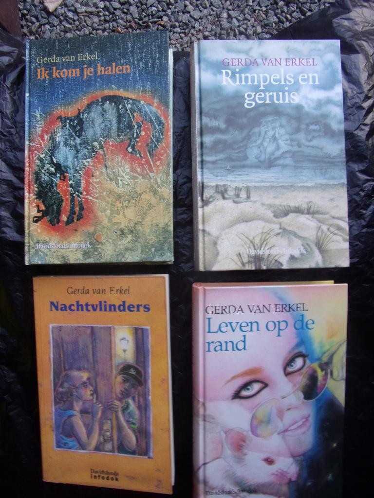 4 x GERDA VAN ERKEL (4 boeken voor 12 euro), Ophalen, Gerda van erkel