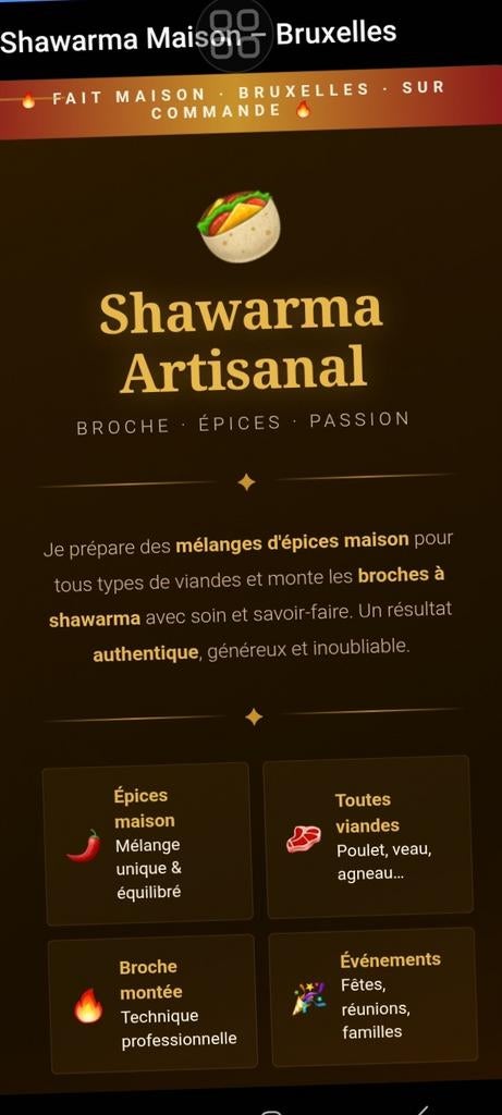 Shawarma fait maison
