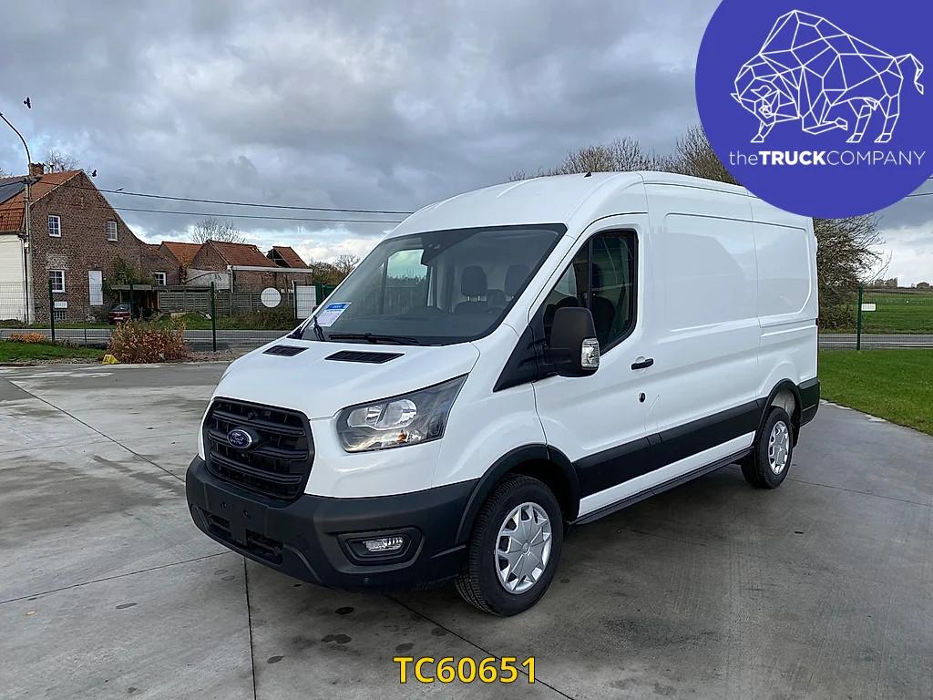 Ford Transit 130.35 L2H2 - AUTOMATIC GEARBOX - NEW VAN, Auto's, Euro 6, Overige kleuren, Elektrische buitenspiegels, 130 pk