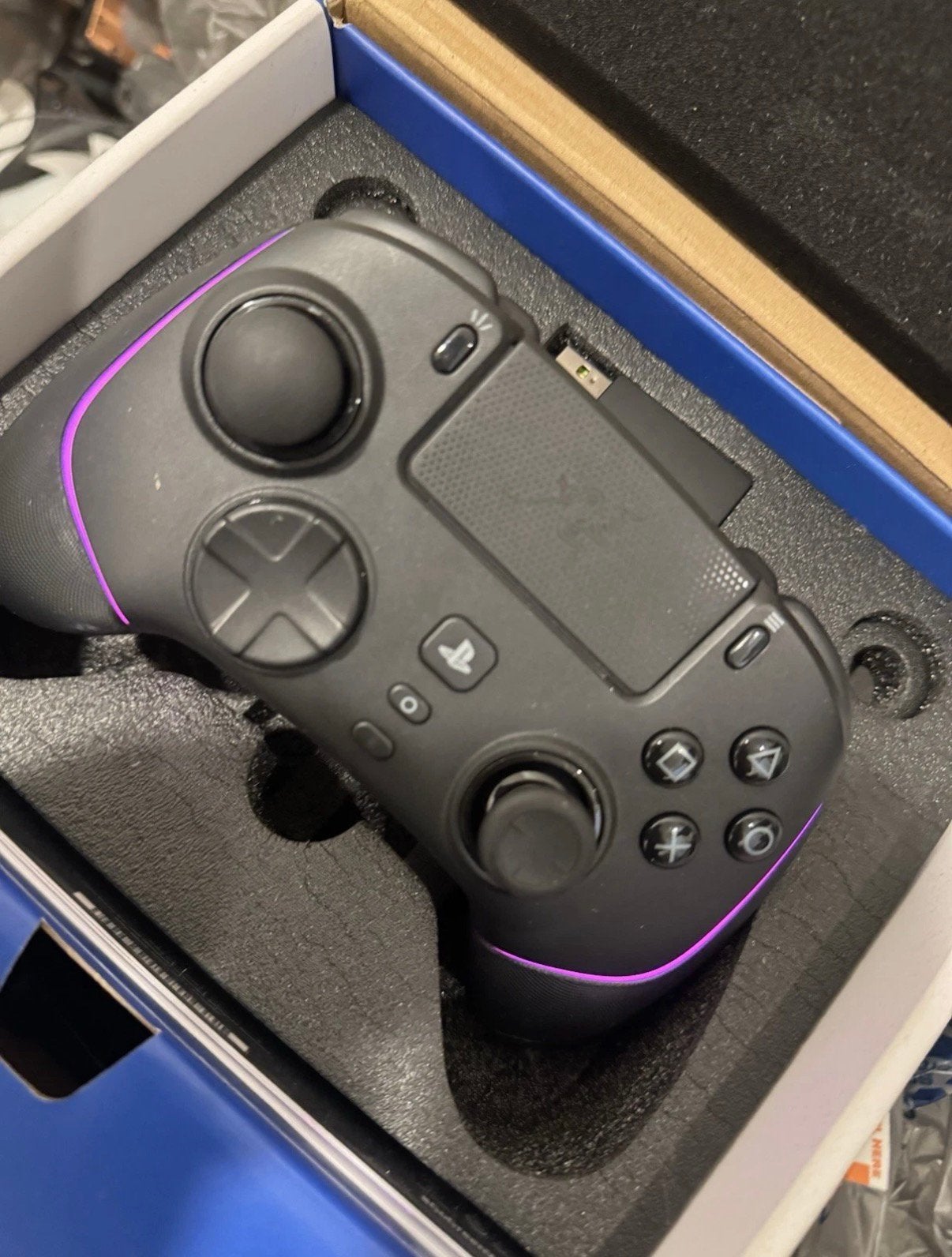Ps5 Pro Controller Zwart + Draadloos, Games en Spelcomputers, Ophalen, Zo goed als nieuw, Controller, Draadloos