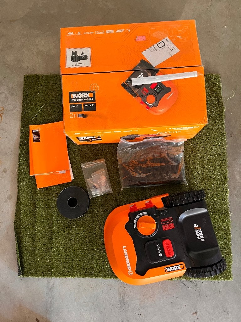 Worx landroid WR141E, Jardin & Terrasse, Enlèvement, Comme neuf, Moins de 20 cm, Worx