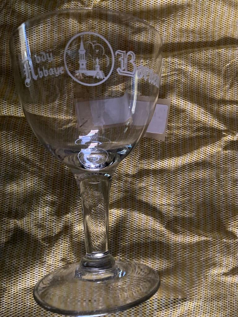 Bierglas, Abdij van Bornem, Verzamelen, Biermerken, Ophalen, Zo goed als nieuw, Glas of Glazen