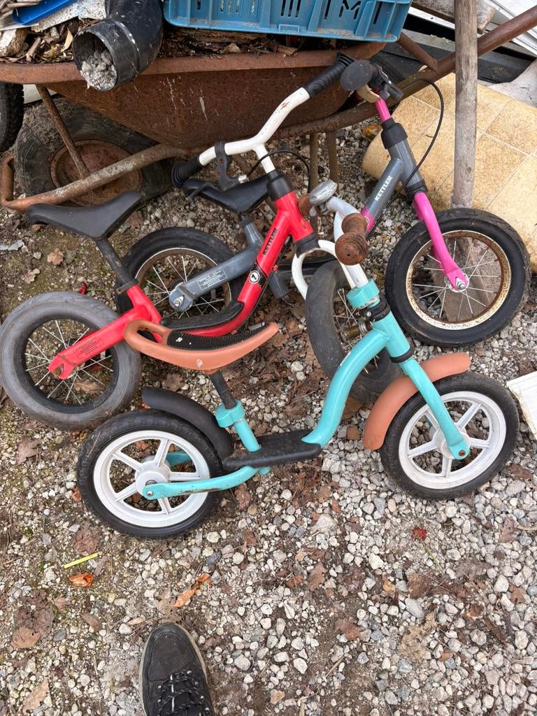 Verschillende kinderfietsjes, Ophalen, Zo goed als nieuw