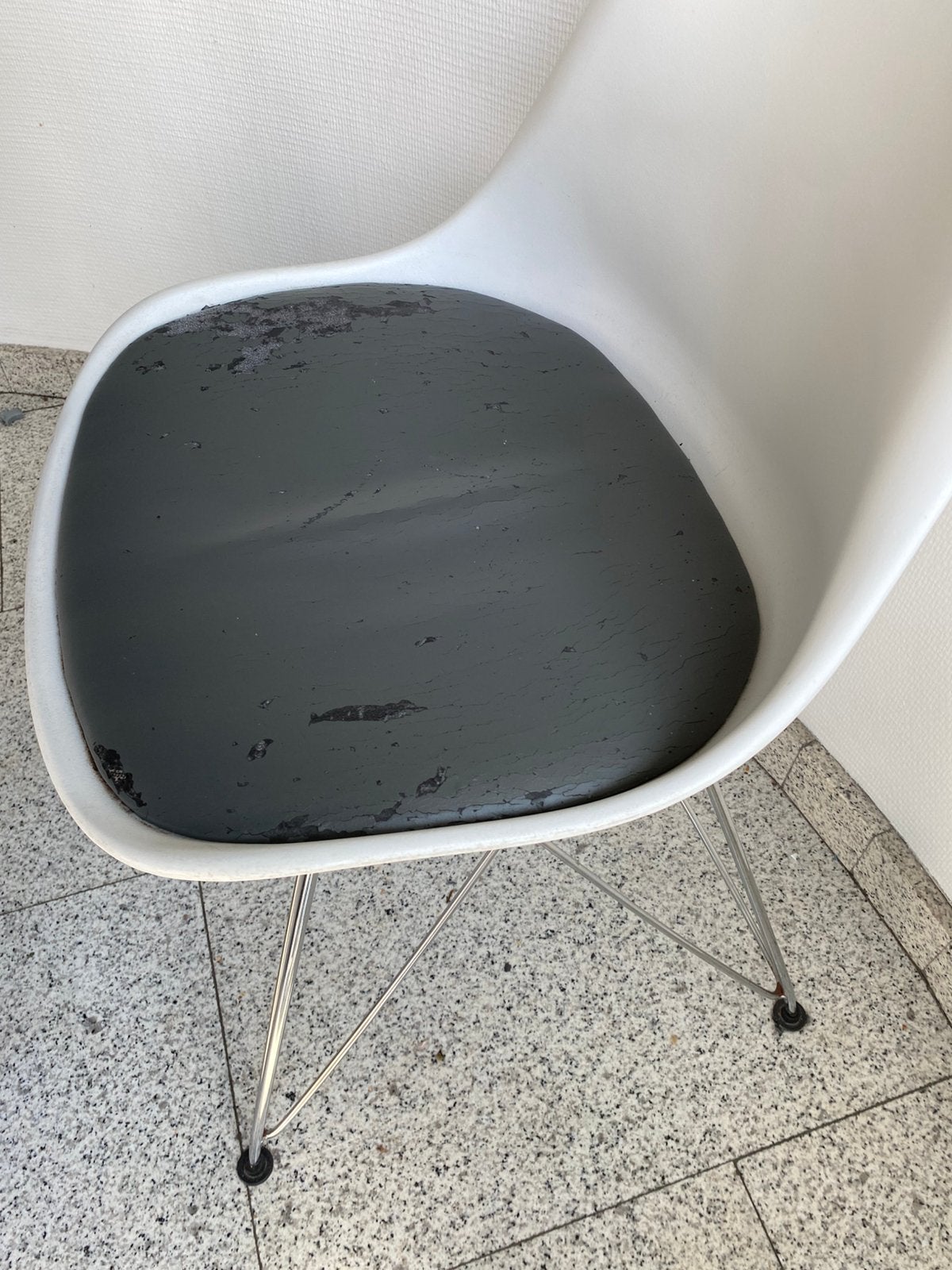 8 Stoelen te renoveren, Huis en Inrichting, Stoelen, Ophalen, Kunststof, Gebruikt, Zwart