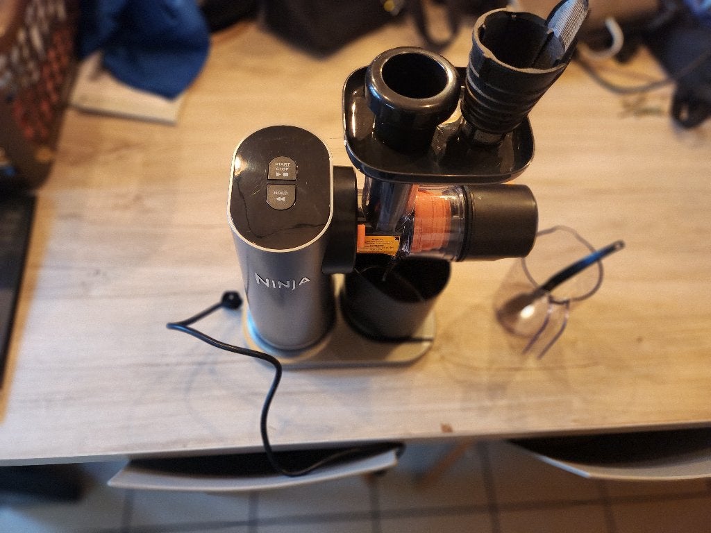 Ninja extracteur de jus, Enlèvement, Comme neuf, Électrique, Presse-agrume