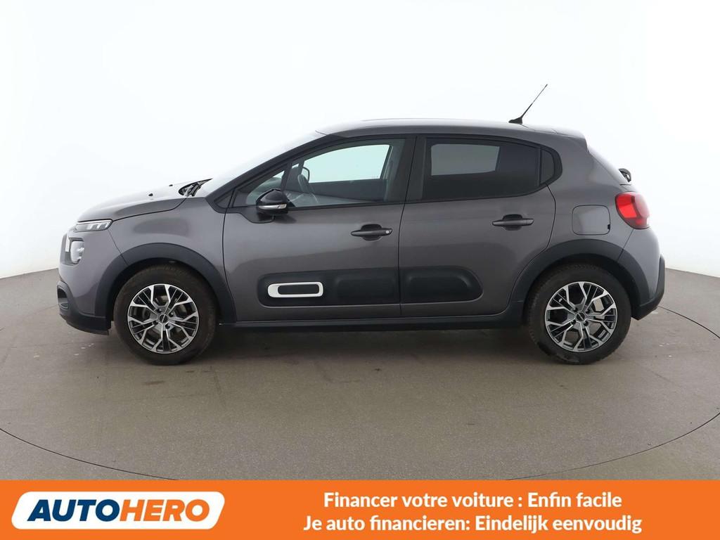 Citroën C3 1.2 PureTech Feel Pack (bj 2022), Auto's, Voorwielaandrijving, Stof, Gebruikt, Euro 6
