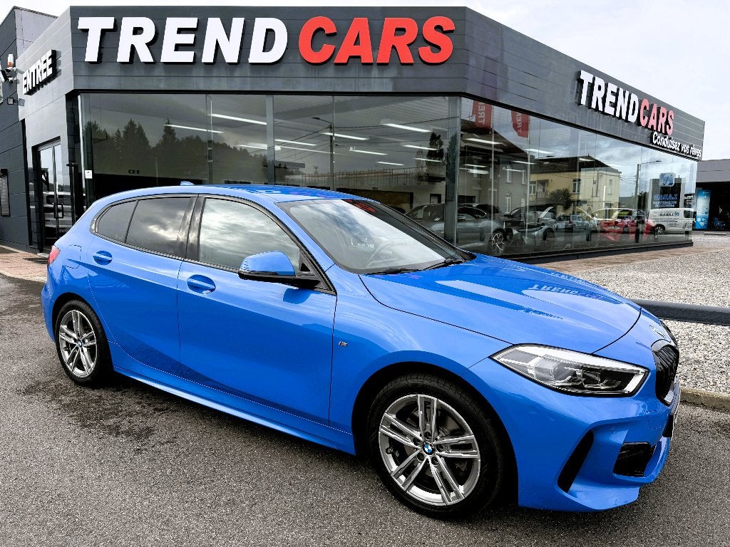 BMW 118i PACK M SPORT SHADOW LINE FEU LED CARPLAY LED AMB, Autos, Cuir, Ordinateur de bord, Achat, Euro 6
