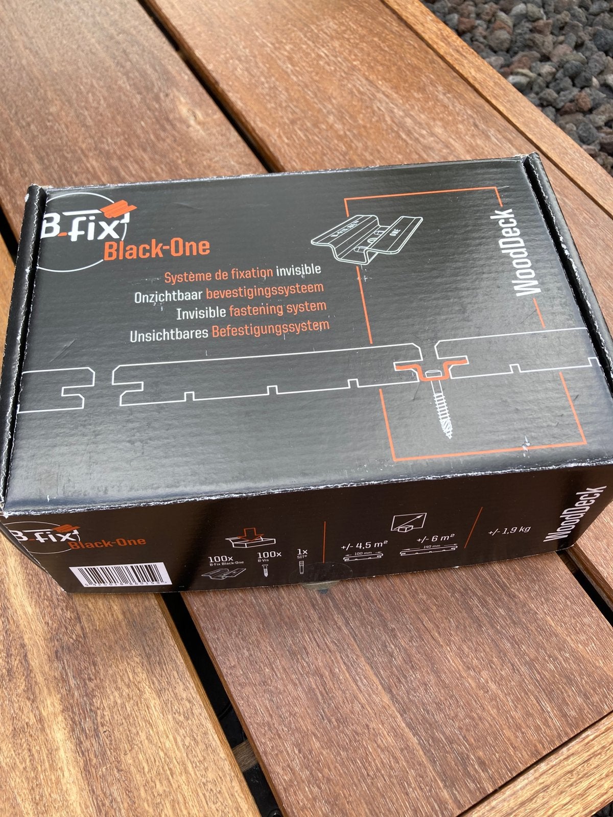 B-fix onzichtbaar bevestigingssysteem terrasplanken, Tuin en Terras, Palen, Balken en Planken, Ophalen, Nieuw