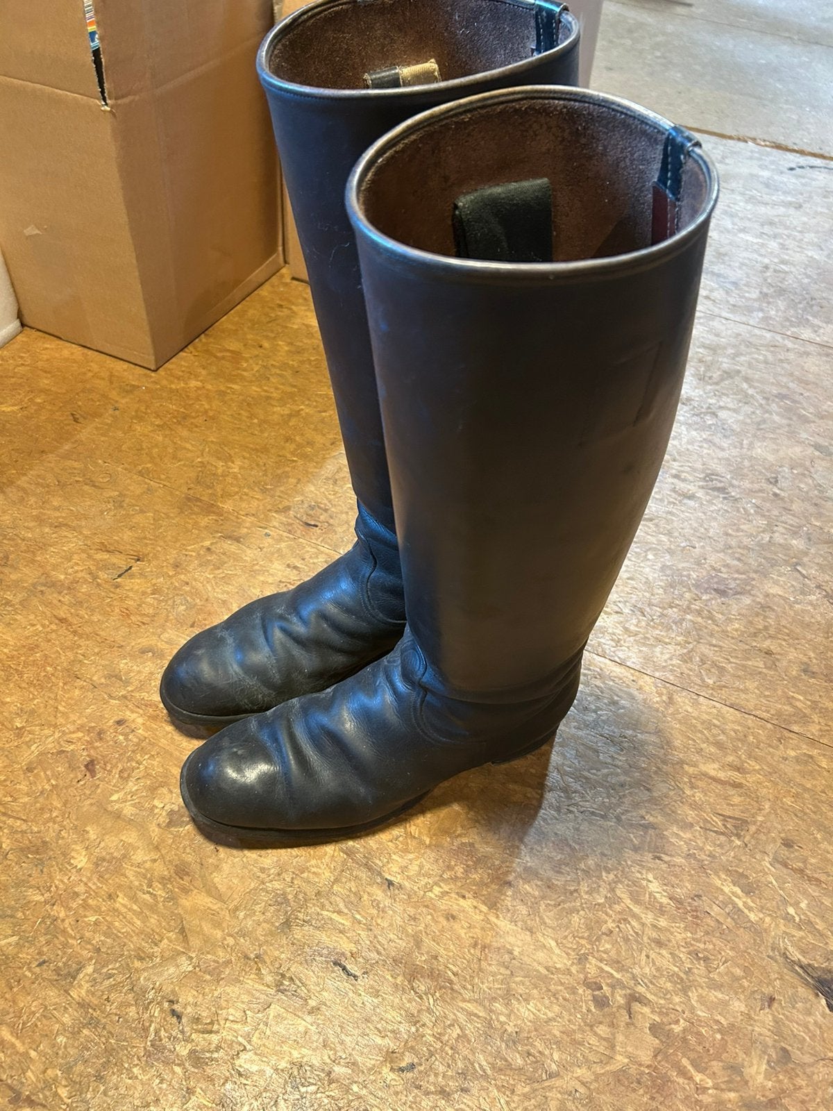 Botte d’officier terrain allemand, Collections, Enlèvement ou Envoi
