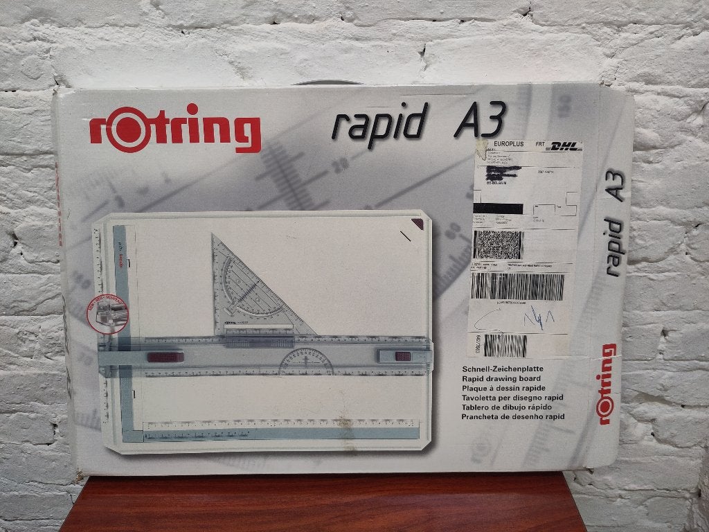 Gloednieuwe rOtring rapid A3 Tekenplaat in doos, Hobby en Vrije tijd, Ophalen of Verzenden, Nieuw, Overige typen