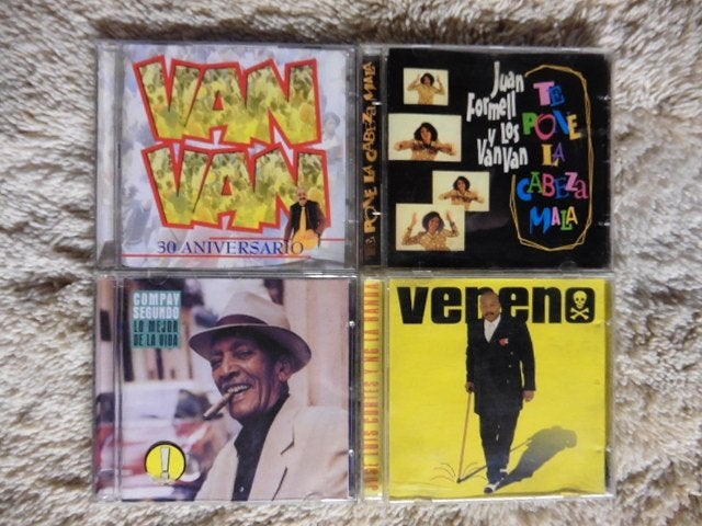 Cubaanse artiesten cd Collectie (Pakketprijs) + Bonus Sfinks, Ophalen of Verzenden, Gebruikt, Latijns-Amerikaans