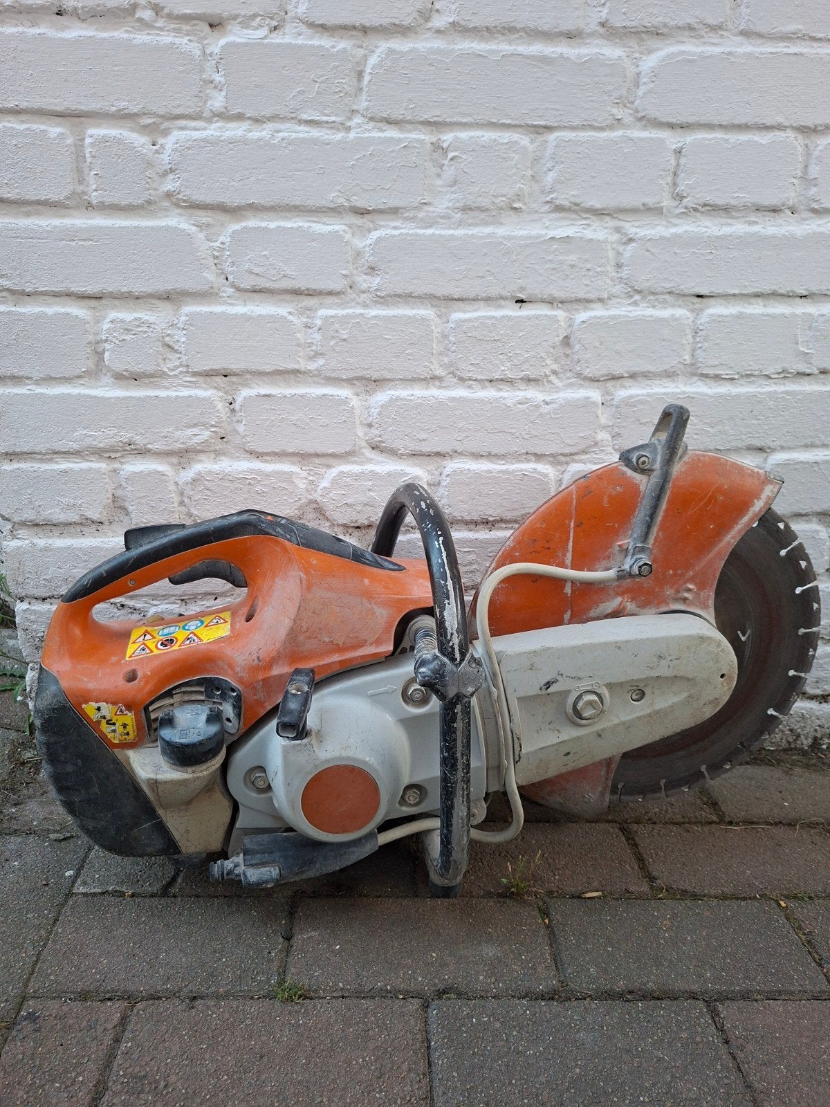 Stihl ts420, Enlèvement