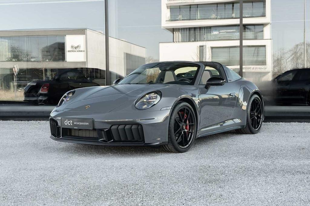 Porsche 992 Targa 4 GTS 18Way SportDesign Leather Chalk BOSE, Auto's, Porsche, Bedrijf, Te koop, ABS, Achteruitrijcamera, Airconditioning