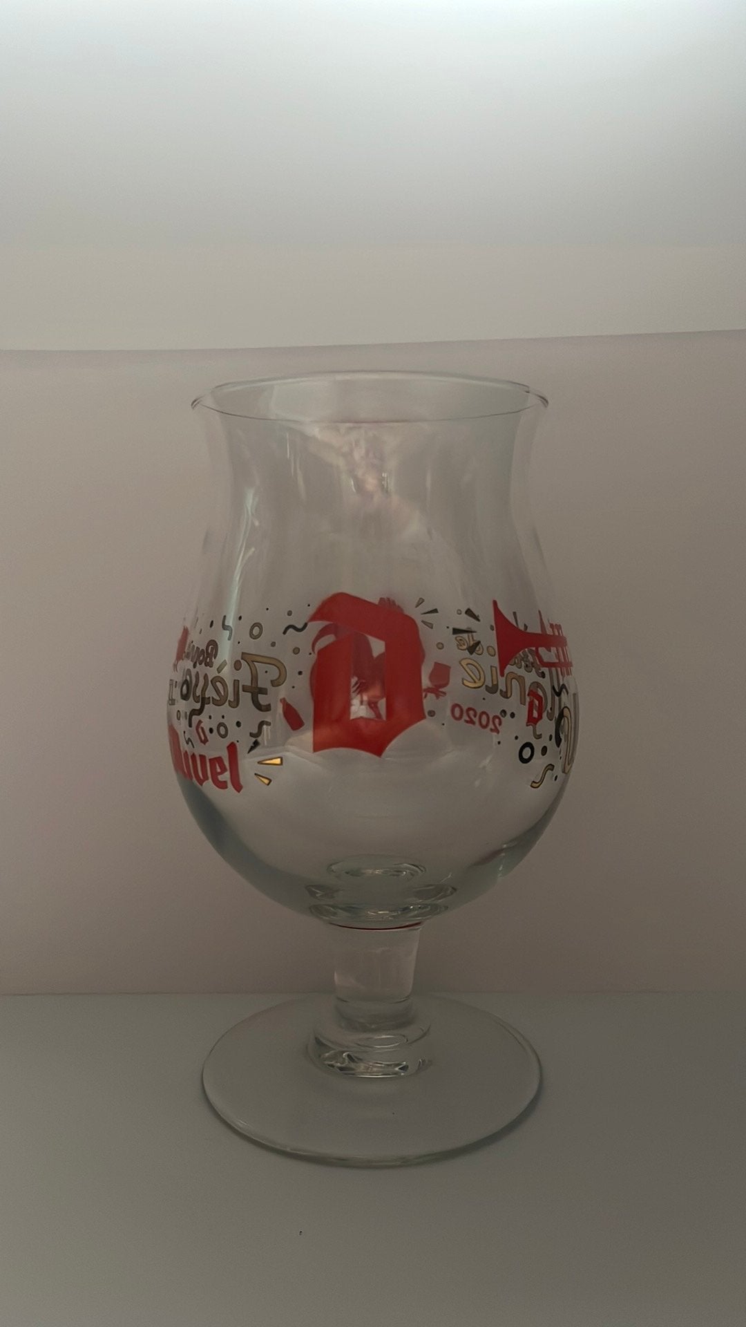 Duvel glas fête de Wallonie, Verzamelen, Ophalen of Verzenden, Zo goed als nieuw, Duvel