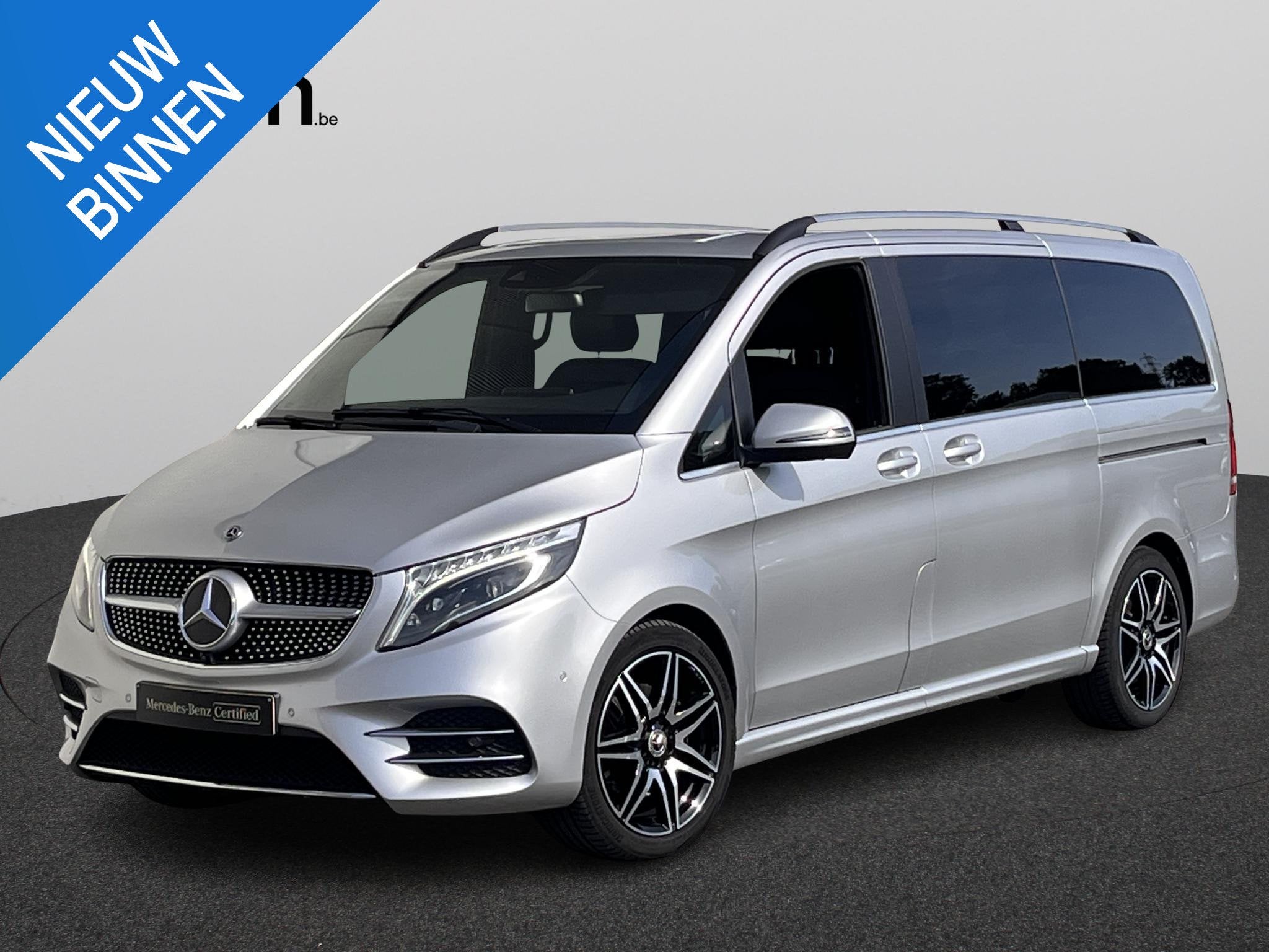 Mercedes-Benz V-Klasse 250 d L2 9G-TRONIC Avantgarde, Autos, Mercedes-Benz, Argent ou Gris, 2000 kg, Noir, Diesel