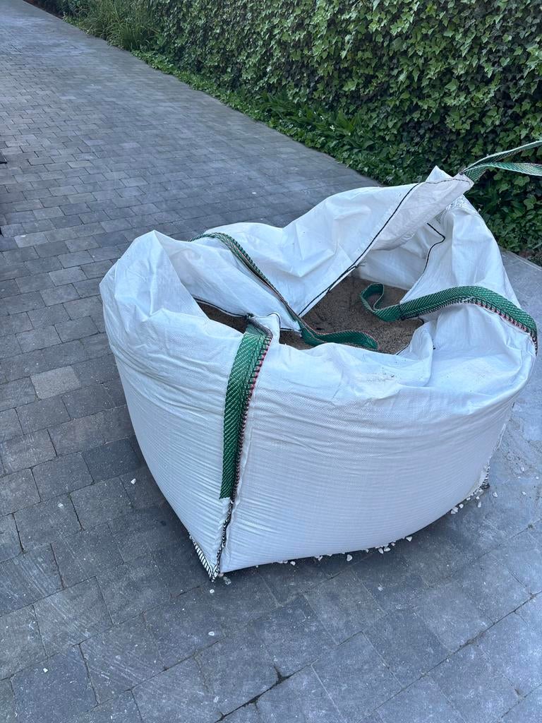 Gratis afhalen - rijnzand, Tuin en Terras, Ophalen, Zo goed als nieuw