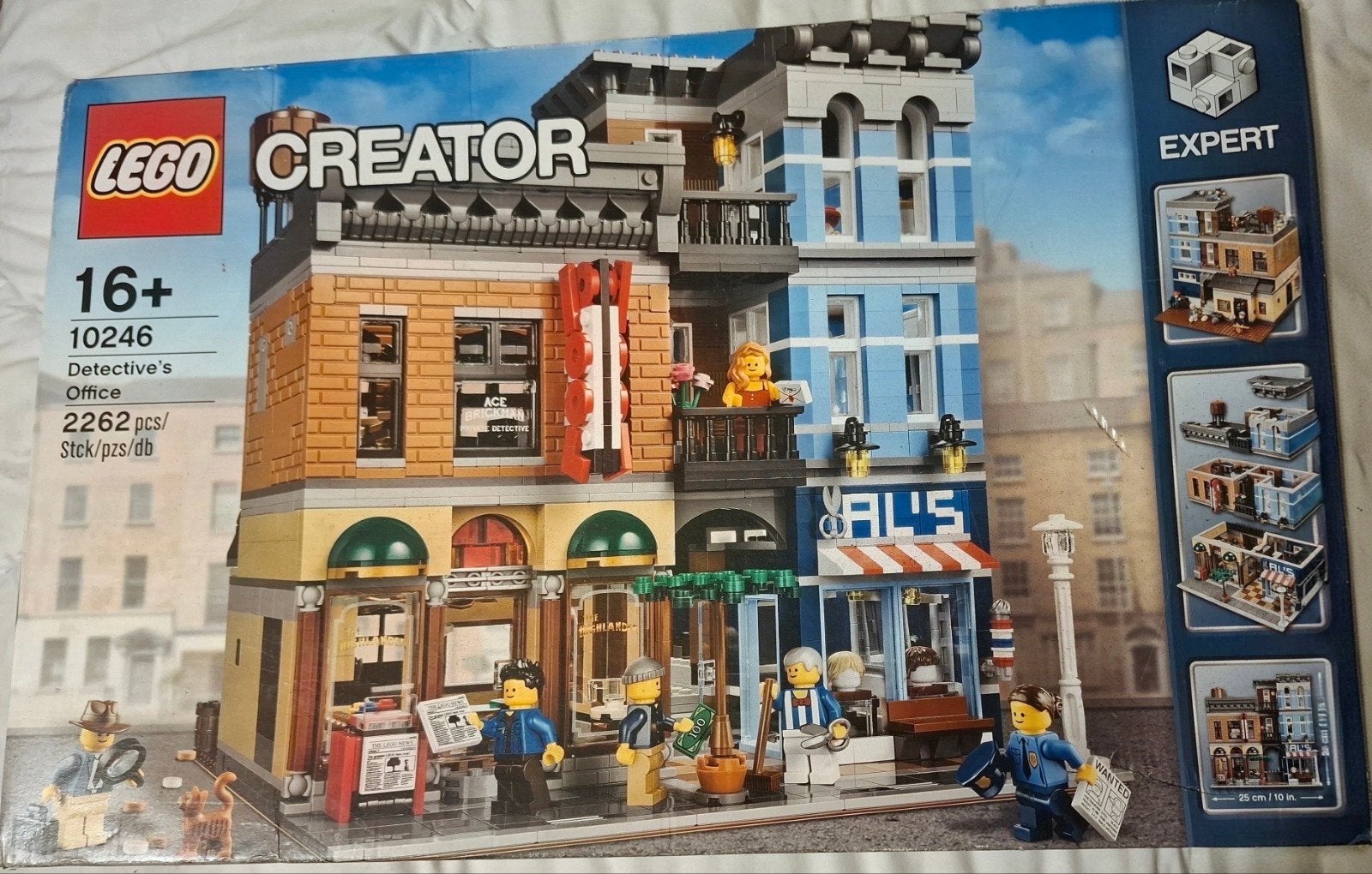 LEGO - 10266 - LE BUREAU DU DÉTECTIVE, Lego, Ensemble complet, Comme neuf, Enlèvement