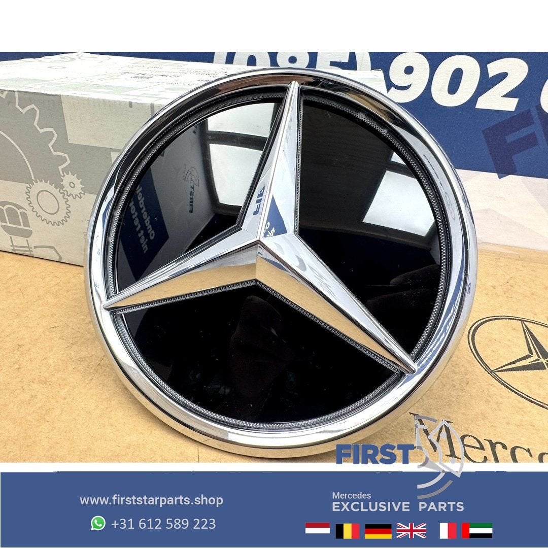 A2438100000 Mercedes STER LOGO VERLICHT GLANS CHROOM W176 W1