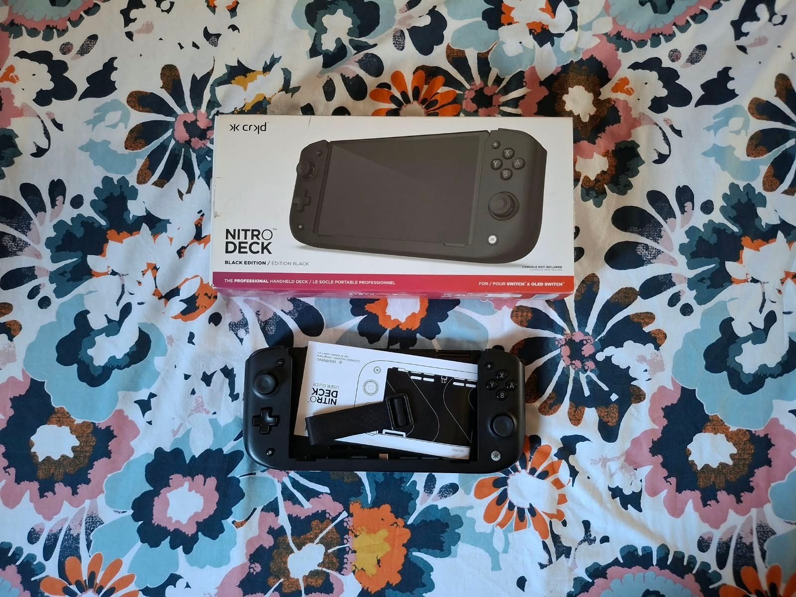 Nitro Deck zwarte editie, Ophalen, Houder/standaard, Nintendo, Nieuw