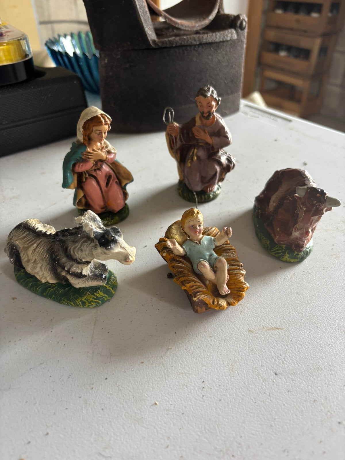 Kerstset met koffertje, Ophalen of Verzenden