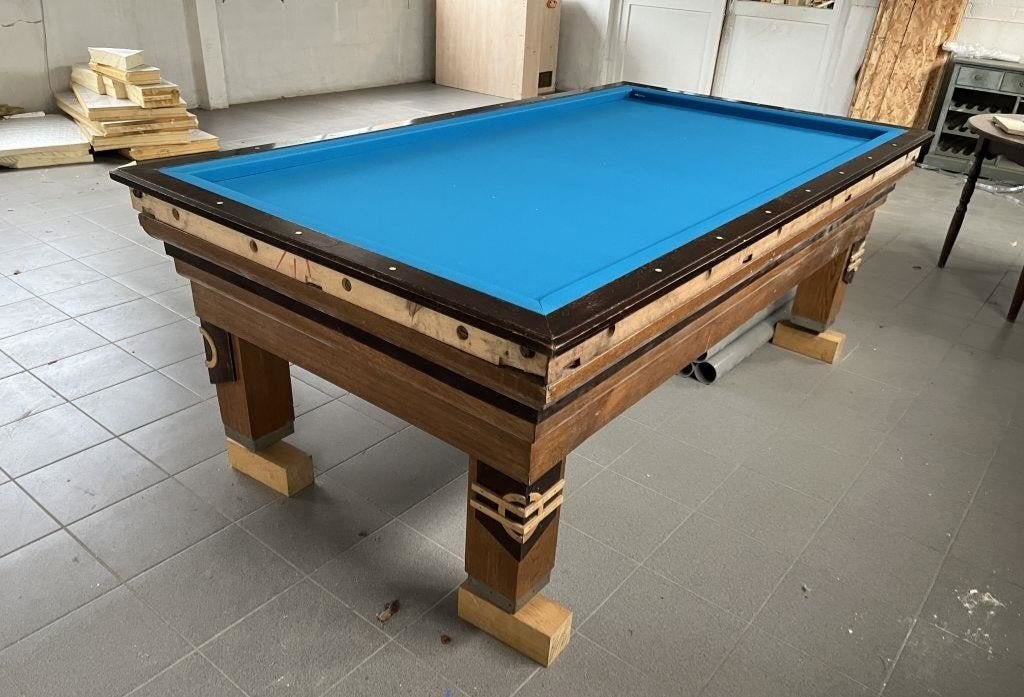 Thissen Slegers biljarttafel 237 x 130 x 90 cm, Ophalen, Gebruikt, Biljarttafel