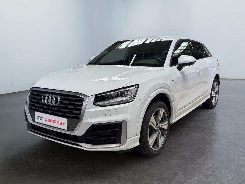 Audi Q2 S-Line | 1.0 TSI 116cv | GPS | Bluetooth | Clim auto, 116 pk, Wit, Bedrijf, SUV of Terreinwagen
