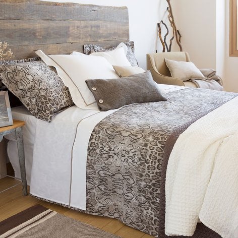 Zara tijger dekbedhoes 260 x 220 cm., Gebruikt, Bruin, Dekbedovertrek, Tweepersoons