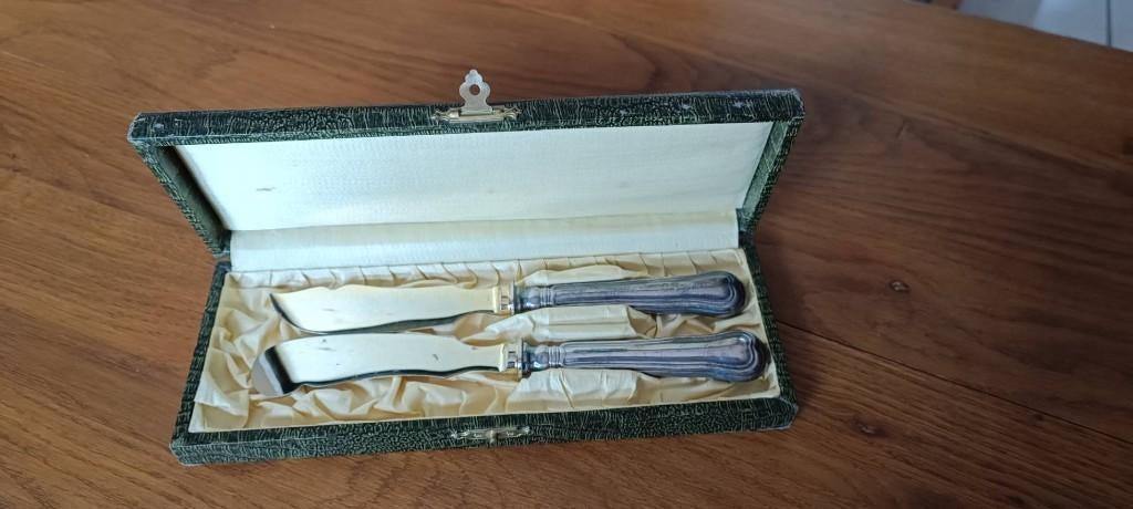 Couverts à poisson, Ophalen, Gebruikt, Bestekset